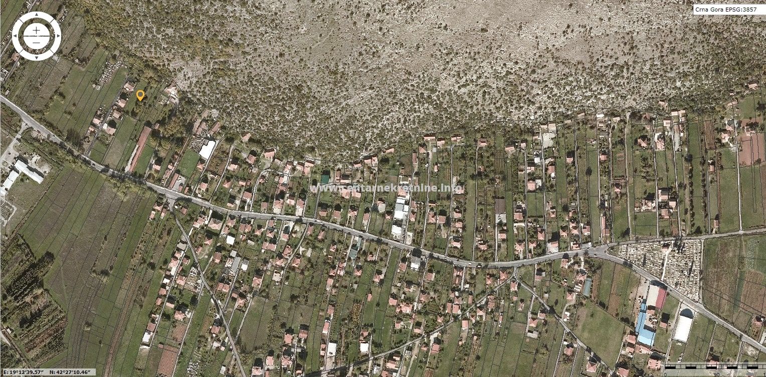 For sale, plot of land 1.925m2, Tolosi, Podgorica